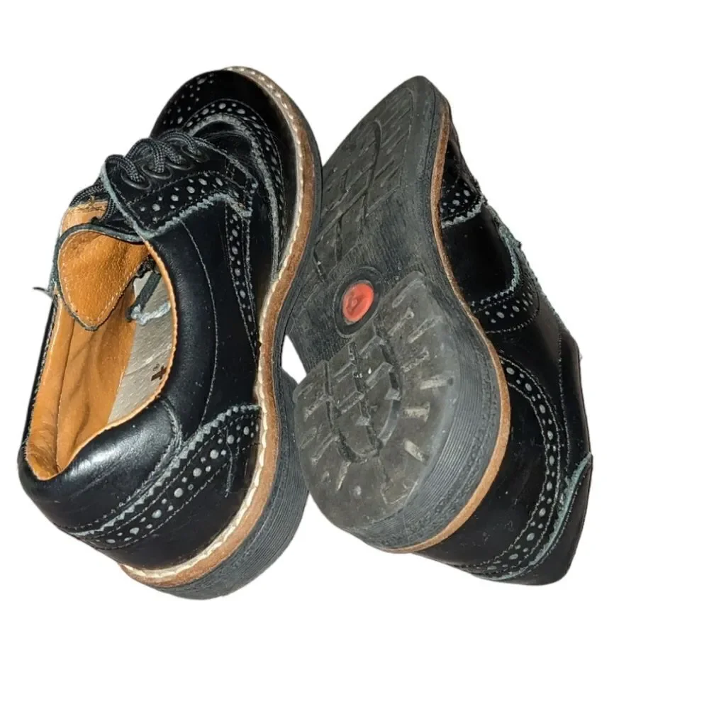 ‎Arfat black oxford shoes size 13 kids